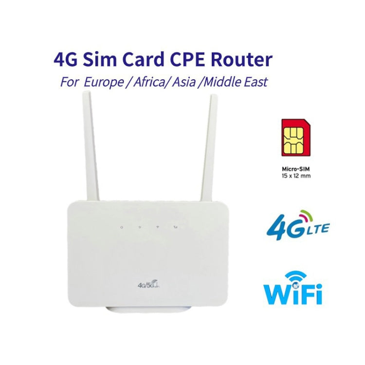Asian Version 4G CPE Wireless Plug-In Mobile Router Network Cable Mobile WiFi, EU Plug - Wireless Routers by PMC TechLife | Online Shopping South Africa | PMC TechLife | Buy Now Pay Later Mobicred
