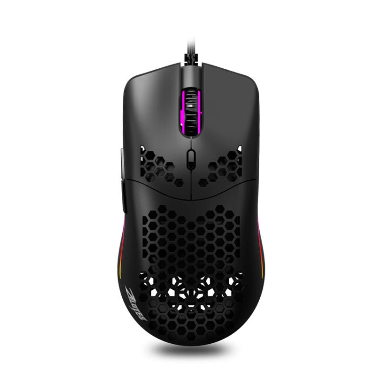 ZELOTES C7 7-buttons RGB Lighting Hollow Computer Office Wired Mouse(Black) - free shipping - PMC TechLife - Order now!