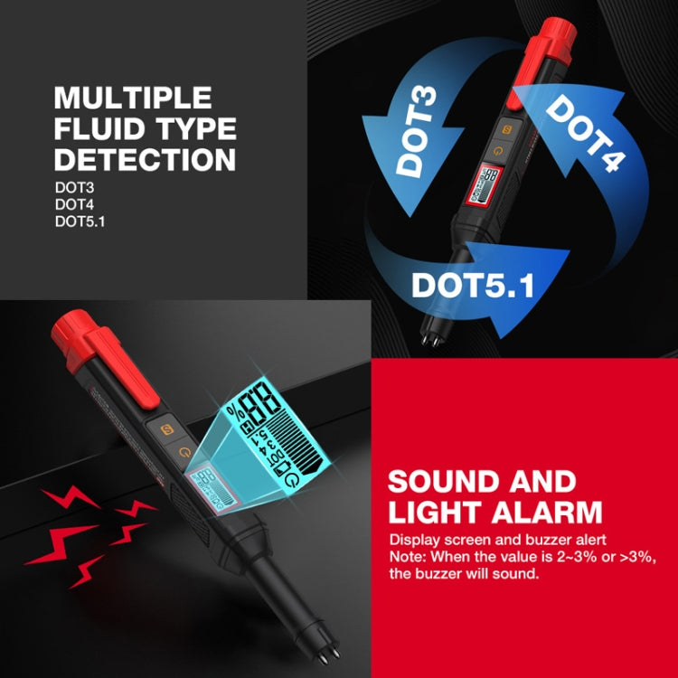 HABOTEST HT663 Motorcycle Vehicle Brake Fluid Moisture Detection Pen - free shipping - PMC Jewellery - Order now!