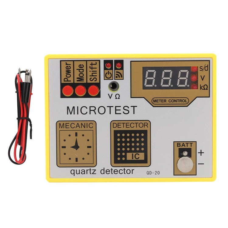 Quartz Watch Movement Pulse Multifunctional Battery Tester(QD-20) - free shipping - PMC TechLife - Order now!