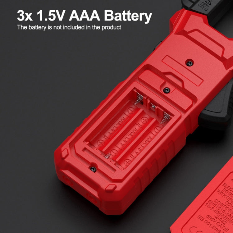 HABOTEST HT205D Clamp Intelligent Anti-Burning Multi-Function High Precision Digital Multimeter(Black Red) - free shipping - PMC TechLife - Order now!