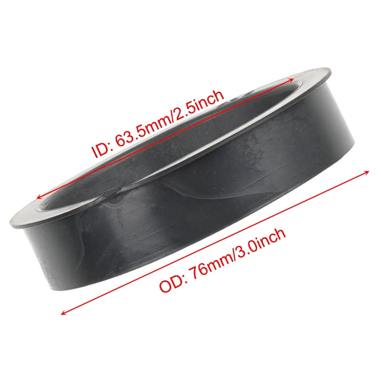 Car Modified Air Filter Reducer Rubber Ring(76mm To 63.5mm) - Air Conditioning System by PMc TechLife | Online Shopping South Africa | PMc TechLife | Buy Now Pay Later Mobicred