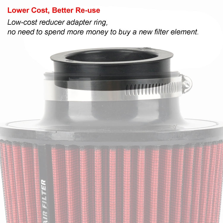 Car Modified Air Filter Reducer Rubber Ring(76mm To 60mm) - free shipping - PMc TechLife - Order now!