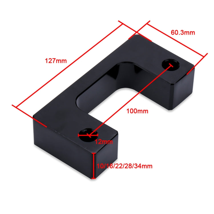 For Chevrolet GMC Body Heightening Chassis Lifting Pads, Size: 1 inch - Bumper by PMC Jewellery | Online Shopping South Africa | PMC Jewellery | Buy Now Pay Later Mobicred
