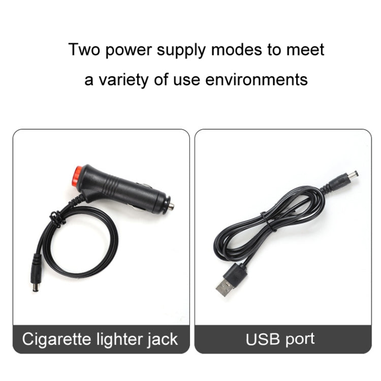 Eight-Color LED Voice Control Car Music Rhythm Atmosphere Light, Specification: 5V USB Remote Control - Atmosphere lights by PMC TechLife | Online Shopping South Africa | PMC TechLife | Buy Now Pay Later Mobicred