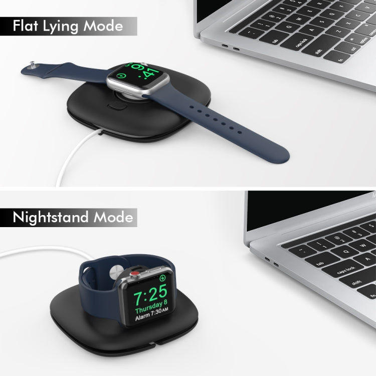 For Apple Watch AhaStyle PT126 Storage Folding Stand Plastic Charging Holder(Pink) - free shipping - PMC TechLife - Order now!