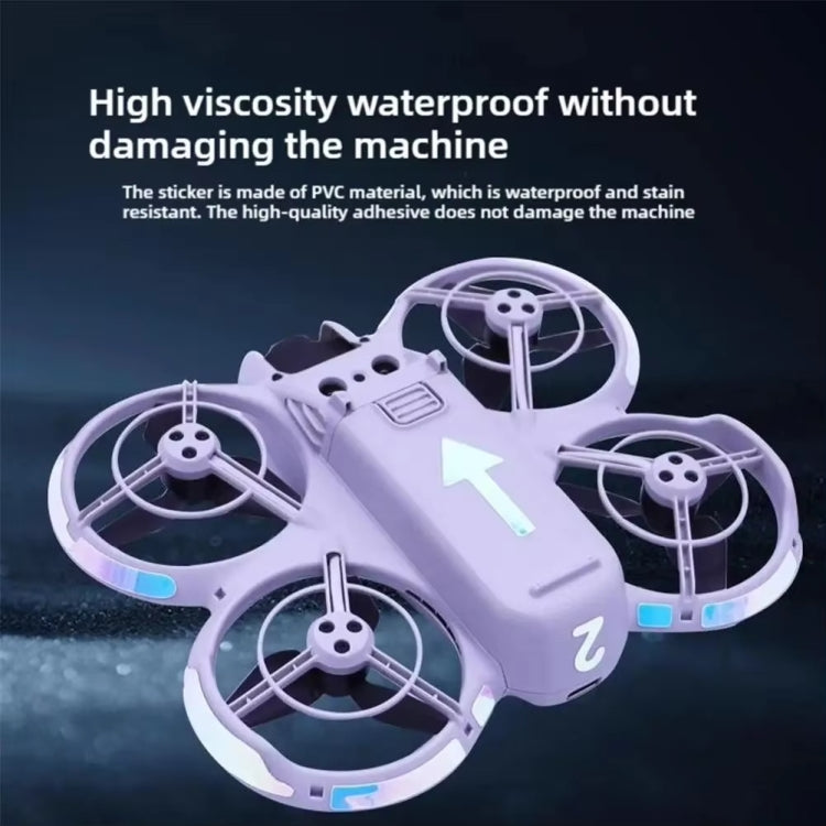 For DJI Neo Luminous Stickers Night Glow Cool Film(Yellow) - free shipping - PMC TechLife - Order now!