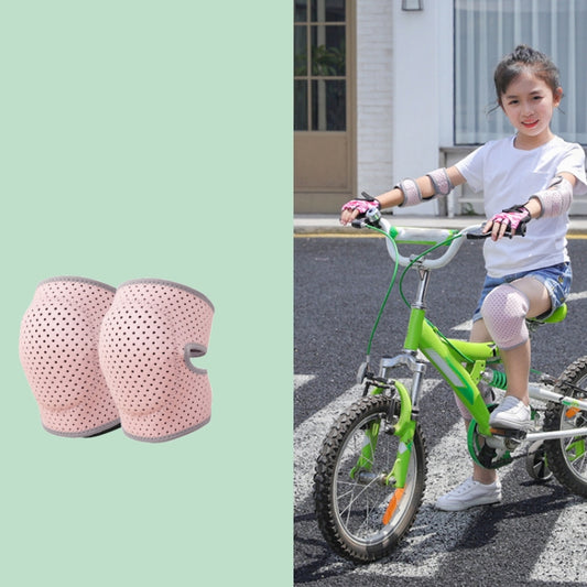 Nailekesi Kids Outdoor Sports Equipment Anti-fall Protective Gear, Color: Pink Knee Pads(S) - Sports Safety by Nailekesi | Online Shopping South Africa | PMC Jewellery | Buy Now Pay Later Mobicred