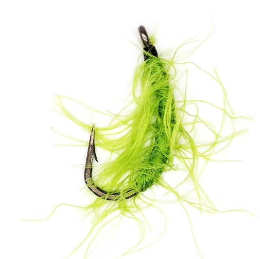 Single Hook Imitation Aquatic Grass Fishing Hooks Grass Hooks(8#) - Fishing Hooks by PMC Jewellery | Online Shopping South Africa | PMC Jewellery | Buy Now Pay Later Mobicred