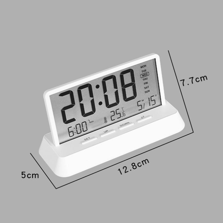 Multifunctional Temperature / Date Display Electronic Alarm Clock(Black Opaque) - Alarm Clocks by PMc TechLife | Online Shopping South Africa | PMc TechLife | Buy Now Pay Later Mobicred