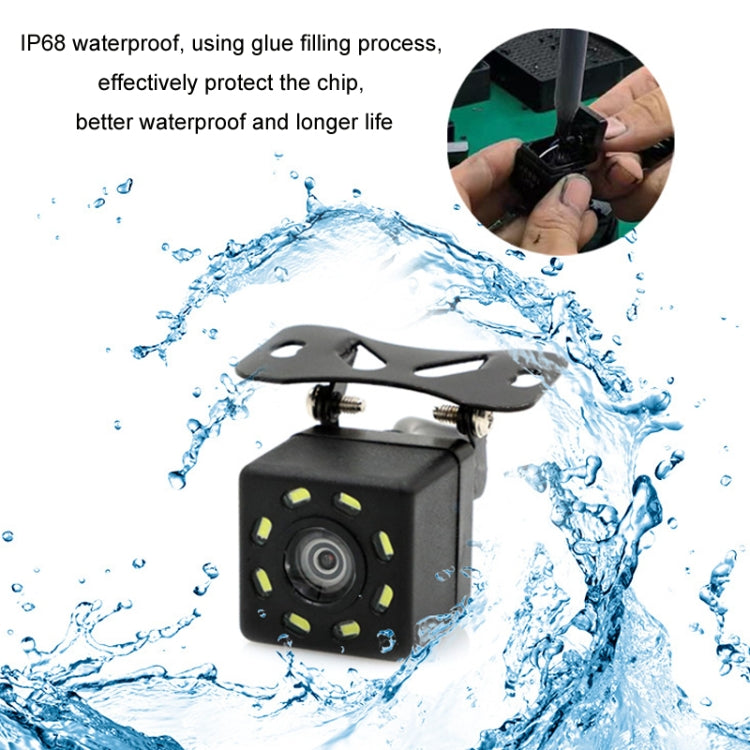 4.3 Inch Display Night Vision Waterproof Reversing Camera +7 Meter Extension Cable, Color: Detachable Screen + Butterfly Camera - Rear View Cameras by PMC TechLife | Online Shopping South Africa | PMC TechLife | Buy Now Pay Later Mobicred