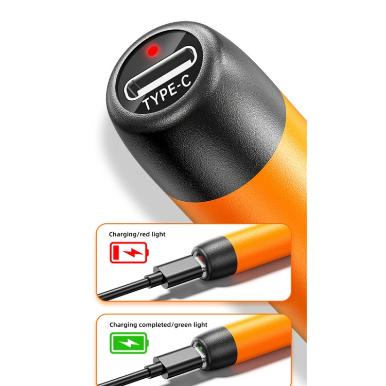 USB Digital Display Charging Soldering Iron Set 5-speed Temperature Adjustable 3 Heads Gray - Soldering Iron Set by PMc TechLife | Online Shopping South Africa | PMc TechLife | Buy Now Pay Later Mobicred