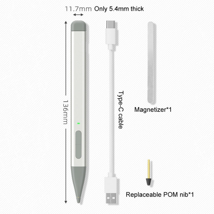 For Microsoft Surface Pro 8 / 9 / Go Laptop Stylus 4096 Pressure Sensitive Stylus Pen(Green) - free shipping - PMC TechLife - Order now!