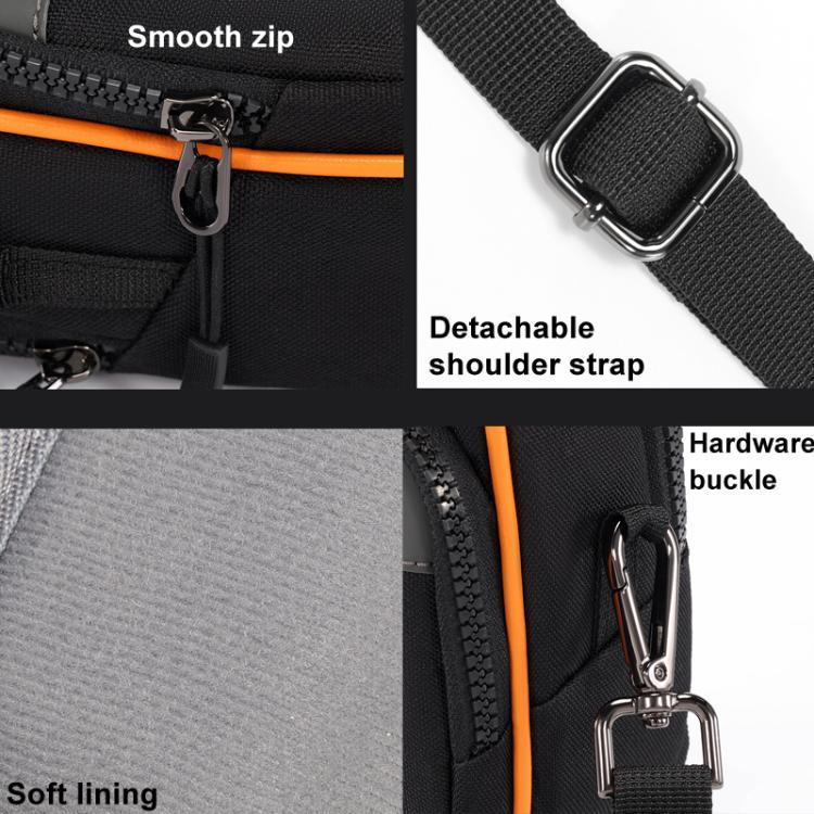 Cwatcun D168 Small Convenient Camera Bag Scratch-Resistant And Wear-Resistant Microslice Card Camera Pouch(Black) - free shipping - PMC TechLife - Order now!