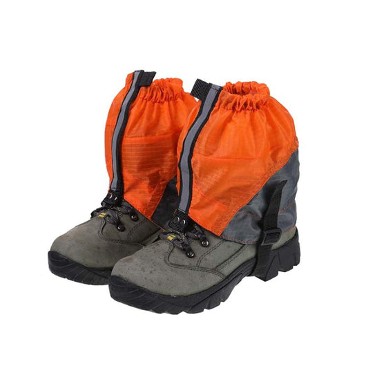 AOTU AT8917 1pair With Reflective Strip Outdoor Mountaineering Hiking Snowproof Footwear Desert Sandproof Shoe Covers(Orange) - Mountaineering Outfit by AOTU | Online Shopping South Africa | PMC Jewellery | Buy Now Pay Later Mobicred