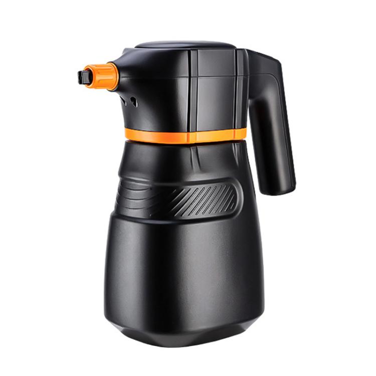 2L Car Washing Electrical Foam Sprayer Rechargeable Pressurized PA Kettle(Black Orange) - Car washing supplies by PMC TechLife | Online Shopping South Africa | PMC TechLife | Buy Now Pay Later Mobicred