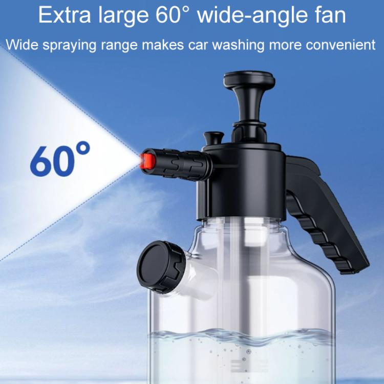 2L Handheld Home Car Wash Foam Sprayer High Pressure Side Opening PA Bottle - Car washing supplies by PMC TechLife | Online Shopping South Africa | PMC TechLife | Buy Now Pay Later Mobicred