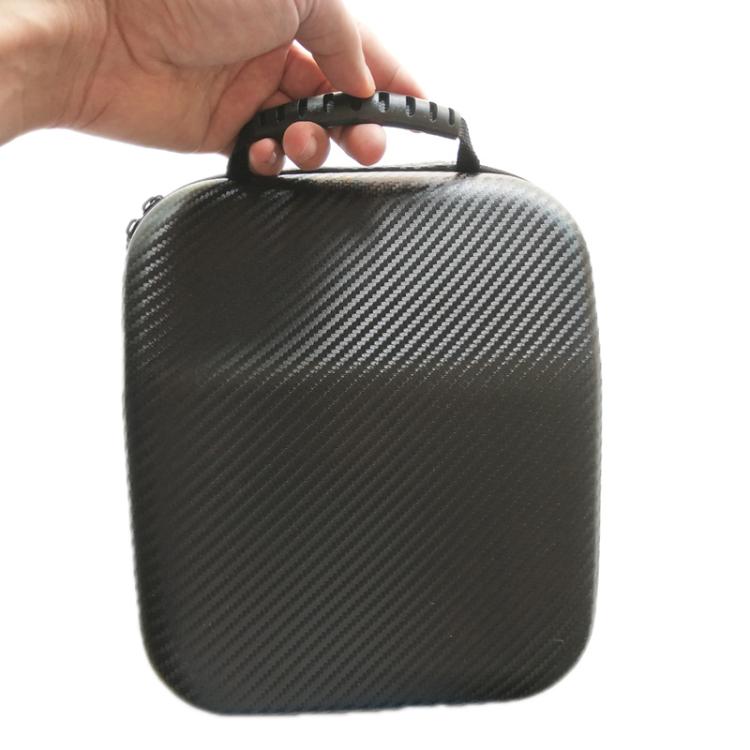 For Sennheiser HD660s/650/600/599/598/560S Headphone Bag(Straw Mat Pattern PU) - Other Earphone Case by PMC TechLife | Online Shopping South Africa | PMC TechLife | Buy Now Pay Later Mobicred