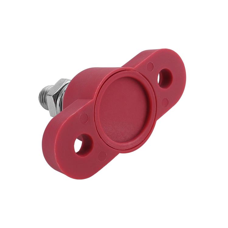 12V RV Yacht M10 Single Pole Battery Terminal, Color: Red - free shipping - PMC TechLife - Order now!