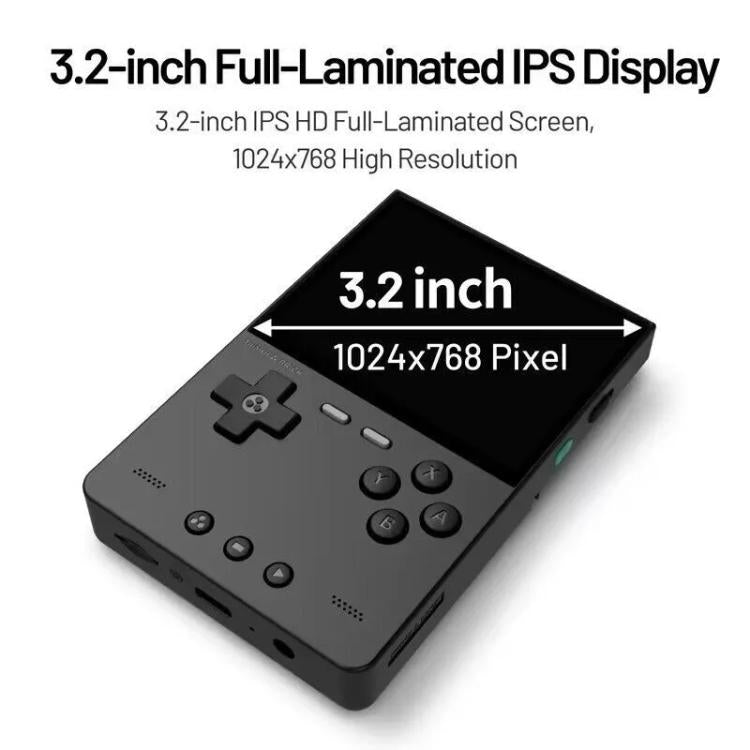 TRIMUI BRICK Open Source Pocket Console Portable Wireless Bluetooth HD Retro Arcade, Size: 64G(White) - free shipping - PMc TechLife - Order now!