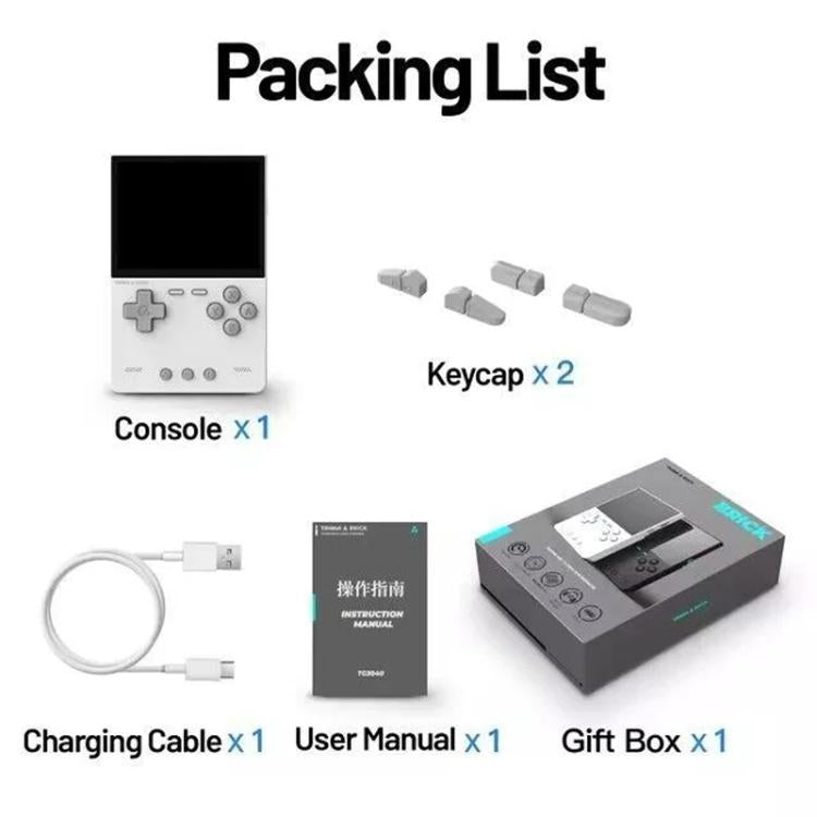 TRIMUI BRICK Open Source Pocket Console Portable Wireless Bluetooth HD Retro Arcade, Size: 128G(Red) - free shipping - PMc TechLife - Order now!