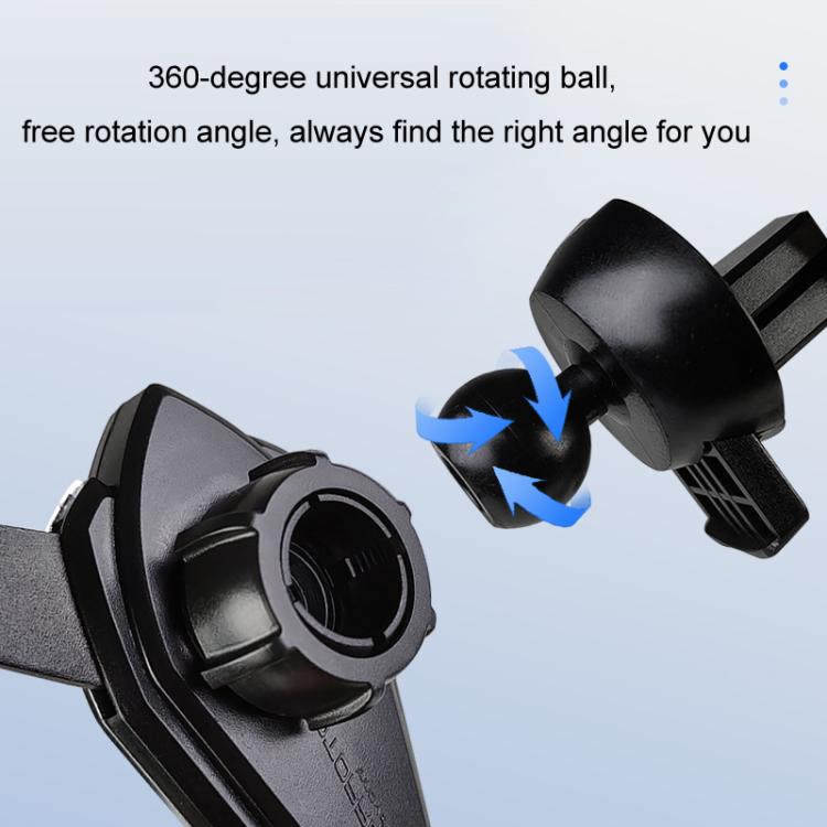 Vehicle Air Ooutlet Gravity Navigation Phone Bracket(A Style) - Universal Car Holders by PMC TechLife | Online Shopping South Africa | PMC TechLife | Buy Now Pay Later Mobicred