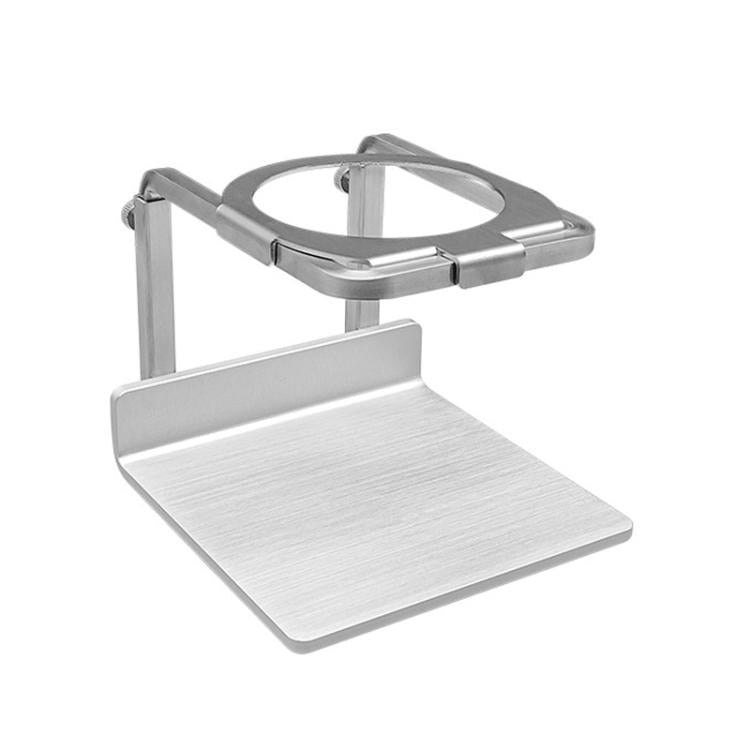 Stainless Steel Adjustable Four-Leg Non-Slip Hand-Poured Coffee Stand(Silver) - free shipping - PMC TechLife - Order now!
