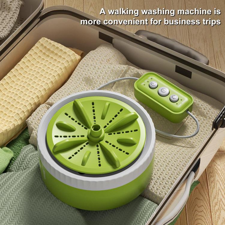 Mini Portable Underwear Socks Turbine Washing Machine, Color: Orange Three-speed Timing - Washing Machines & Accessories by PMC TechLife | Online Shopping South Africa | PMC TechLife | Buy Now Pay Later Mobicred
