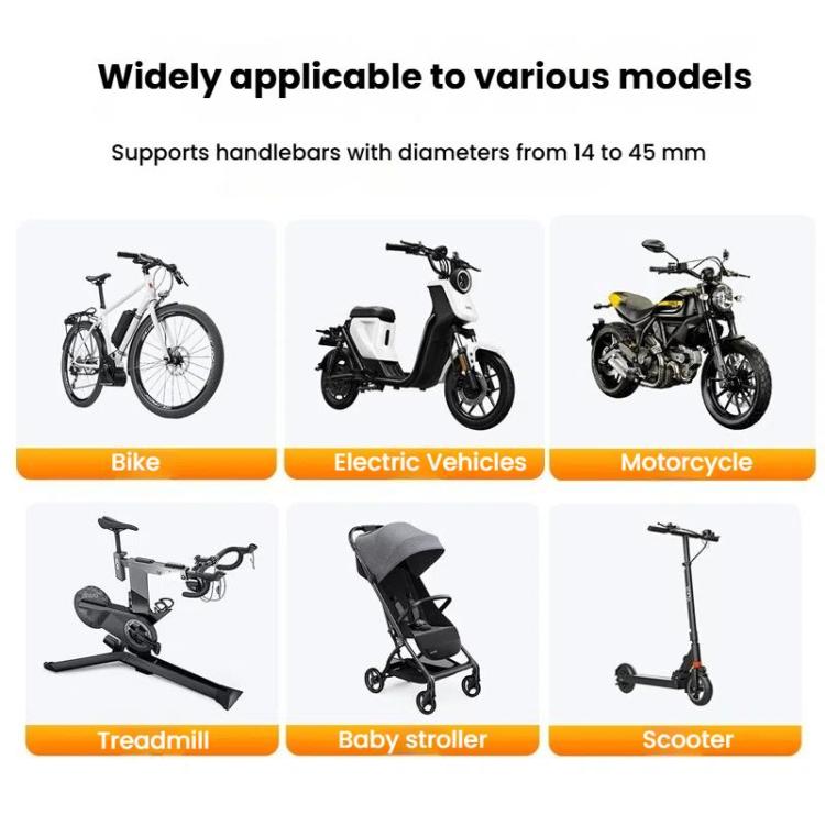 Bicycle Motorcycle Shock Absorption Mobile Phone Holder Gravity Navigation Mount(Blue) - Holders by PMc TechLife | Online Shopping South Africa | PMc TechLife | Buy Now Pay Later Mobicred