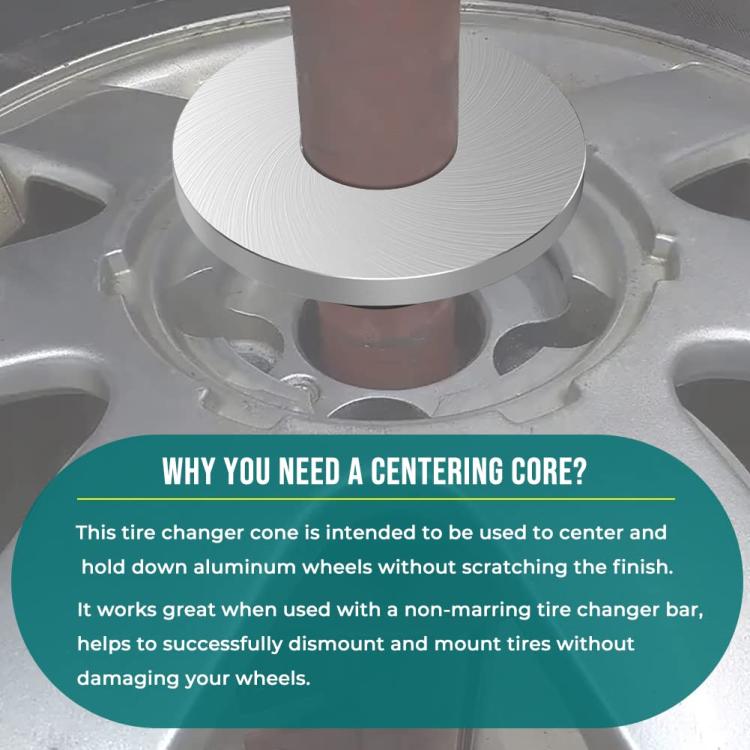 Manual Tire Changing Centering Cone Port Freight Truck Disassembler Tool, Size: Large(Silver) - Wheels Tires & Parts by PMc TechLife | Online Shopping South Africa | PMc TechLife | Buy Now Pay Later Mobicred