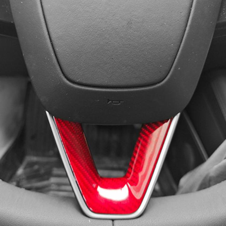 For Tesla Model 3 Car Modification Interior Carbon Fiber Steering Wheel Patch, Style: Glossy - Car Interior Mouldings by PMc TechLife | Online Shopping South Africa | PMc TechLife | Buy Now Pay Later Mobicred