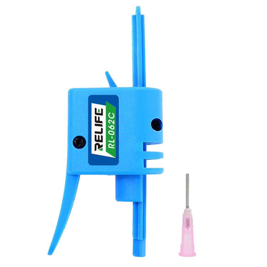 RELIFE RL-062C 3-5CC Manual Glue Tapper Cell Phone Repair Motherboard Soldering Oil Syringe Booster Tin Paste Syringe Pusher - Repair Glue Series by RELIFE | Online Shopping South Africa | PMC Jewellery | Buy Now Pay Later Mobicred