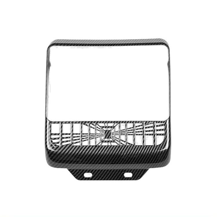For Tesla New Model 3 / Y Car Rear Air Conditioning Vent Protection Frame, Style: Glossy Carbon Pattern - Car Interior Mouldings by PMc TechLife | Online Shopping South Africa | PMc TechLife | Buy Now Pay Later Mobicred
