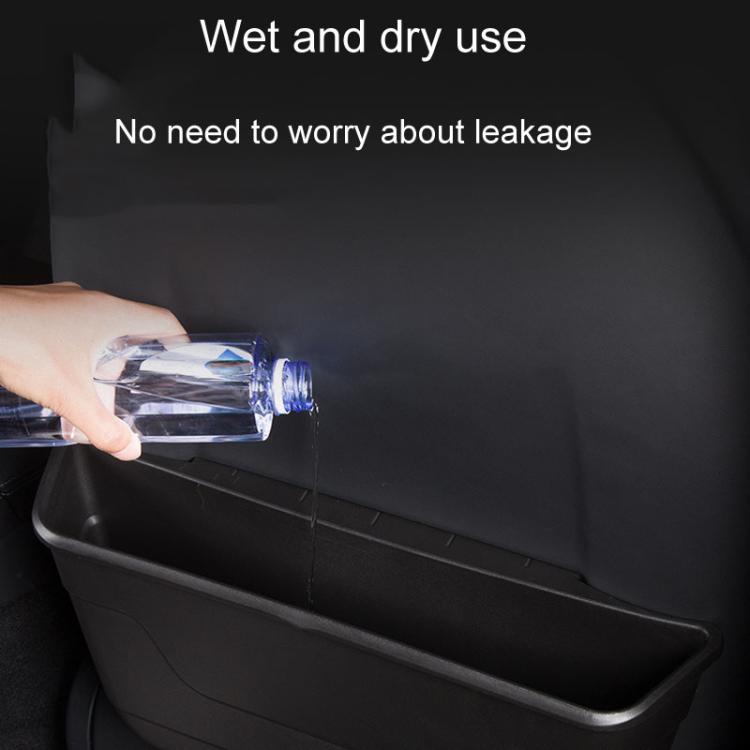 For Tesla New Model 3 Car Seat Rear Wet And Dry Storage Boxes - Stowing Tidying by PMc TechLife | Online Shopping South Africa | PMc TechLife | Buy Now Pay Later Mobicred