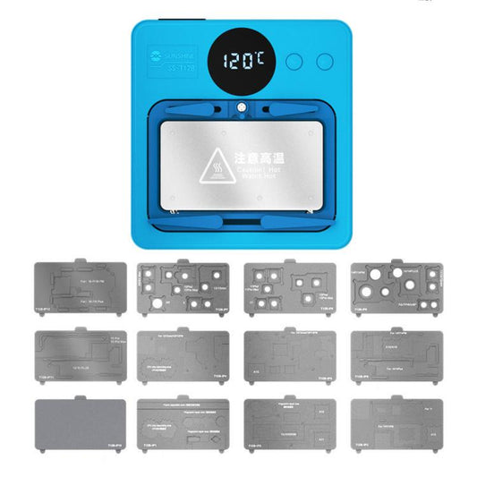 SUNSHINE SS-T12B 13 In 1 Mobile Phone Motherboard Smart Repair Heating Platform Kit Support IP7G-16PM/Android Universal - Repair Platform by SUNSHINE | Online Shopping South Africa | PMC Jewellery | Buy Now Pay Later Mobicred