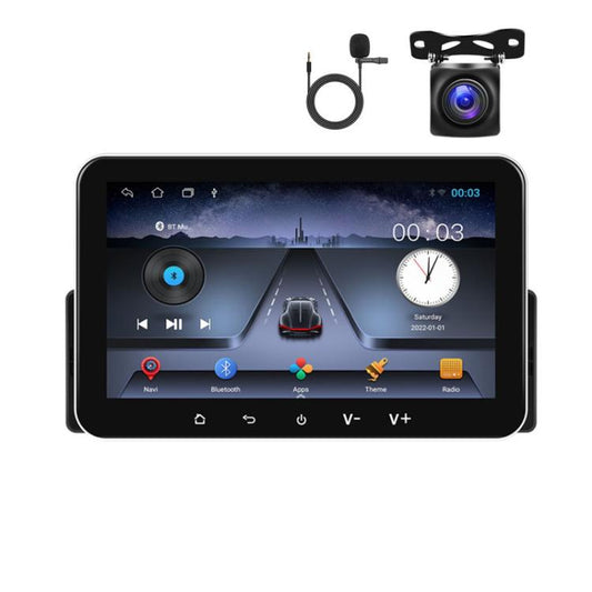 7 inch Horizontal Screen Android 13.0 Single Spindle Universal Car Multimedia Player, Style: Standard+Camera+Mic - Car MP3 & MP4 & MP5 by PMC Jewellery | Online Shopping South Africa | PMC Jewellery | Buy Now Pay Later Mobicred