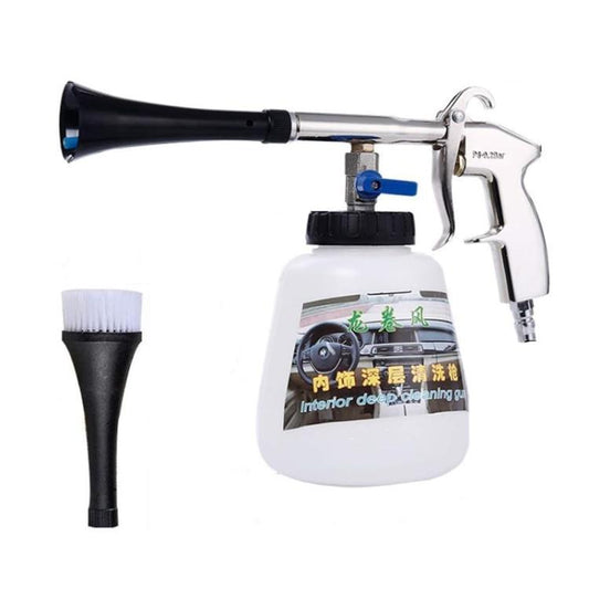 Car Tornado Cleaning Dust Blowing High Pressure Pneumatic Spray Tool(EU Connector) - Car Washer & Accessories by PMC Jewellery | Online Shopping South Africa | PMC Jewellery | Buy Now Pay Later Mobicred