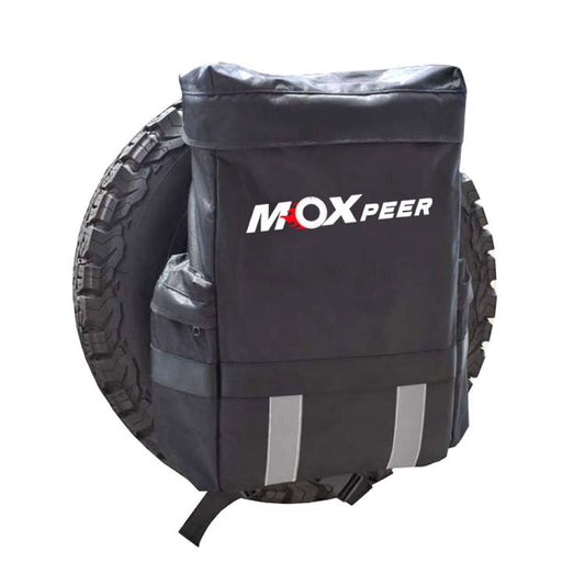 MOXPEER Large Capacity SUV Spare Tire Bag Tool Storage Bag(Black) - Stowing Tidying by MOXPEER | Online Shopping South Africa | PMC Jewellery | Buy Now Pay Later Mobicred