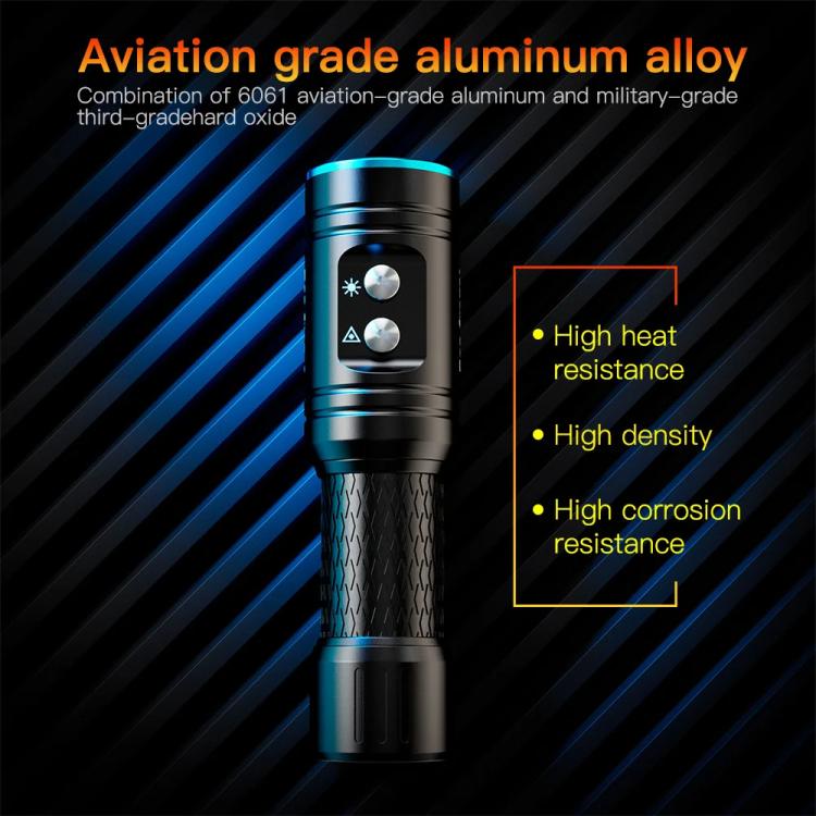 Sea Frogs  SF-L03 100m/325FT IPX8 Underwater Video Light 1000 lm Diving Flashlight(Blue) - free shipping - PMc TechLife - Order now!