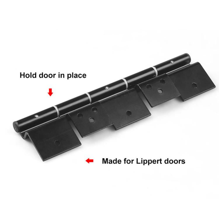 Caravan Door Hinges For Fifth Wheels Travel Trailers and Motorhomes(Black) - Others by PMc TechLife | Online Shopping South Africa | PMc TechLife | Buy Now Pay Later Mobicred
