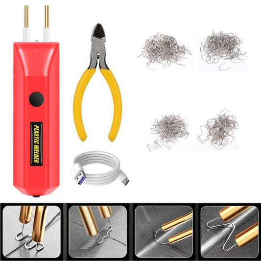 Lithium Plastic Welding Machine Rechargeable Cordless Car Bumper Plastic Repair Welder Parts Repair Tool, Spec: Red Paper Boxed - Hand Tool Sets by PMC Jewellery | Online Shopping South Africa | PMC Jewellery | Buy Now Pay Later Mobicred