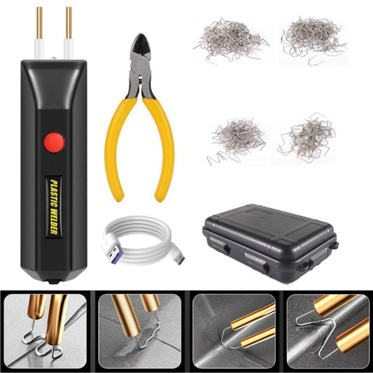 Lithium Plastic Welding Machine Rechargeable Cordless Car Bumper Plastic Repair Welder Parts Repair Tool, Spec: Black Plastic Boxed - Hand Tool Sets by PMC Jewellery | Online Shopping South Africa | PMC Jewellery | Buy Now Pay Later Mobicred