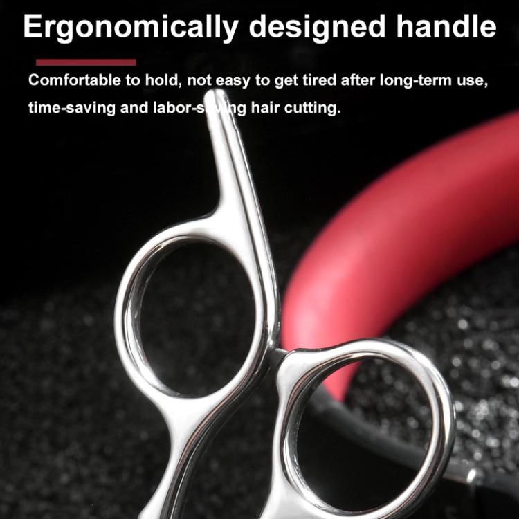 Stainless Steel Haircutting Scissors Set Hair Cutting Tools, Spec: 9-in-1 Half-gold - free shipping - PMC TechLife - Order now!