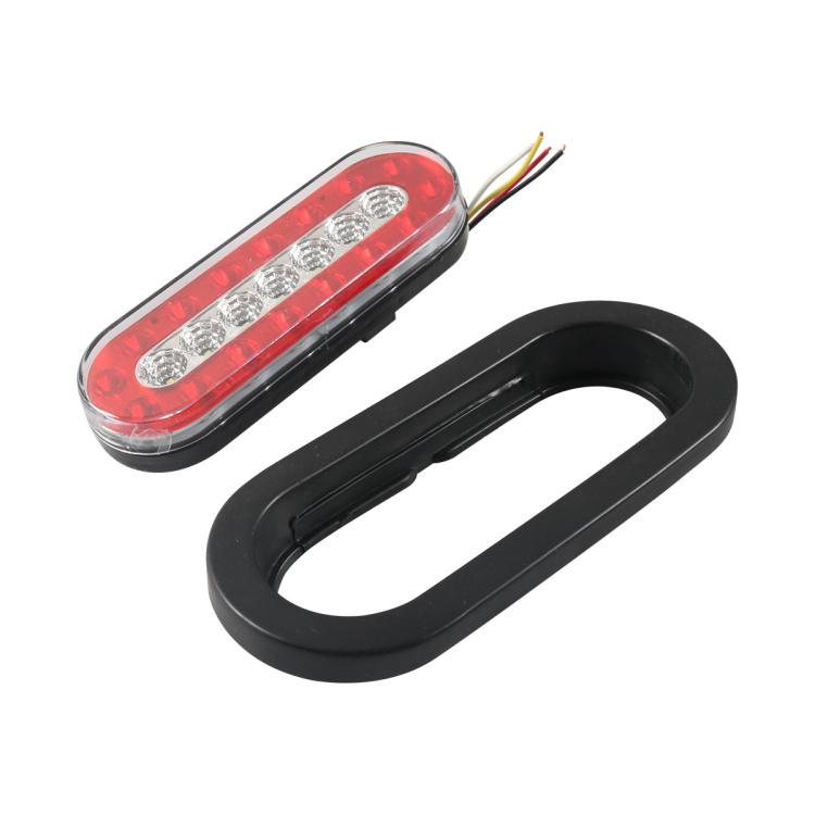 6 Inch Trailer Taillight 12V Multi-function RV Width Light, Specifications: 1pc - Warning Lights by PMc TechLife | Online Shopping South Africa | PMc TechLife | Buy Now Pay Later Mobicred