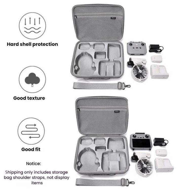 BKANO For DJI Flip Smooth Flying Tri-Power Kit Storage Bag Shock Absorbing Storage Case Backpack(For RC 2 With Screen) - free shipping - PMC TechLife - Order now!