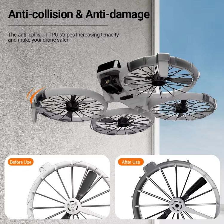 For DJI Flip RCSTQ Paddle Impact Protector Cushioning Anti-scratch and Anti-bump Ring(Green) - free shipping - PMC TechLife - Order now!