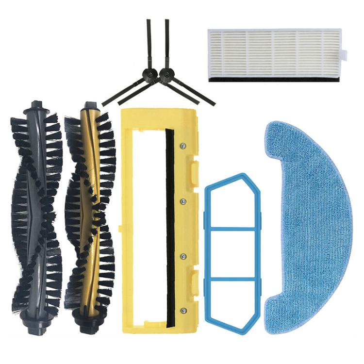 For ILIFE A4S / A40 / ECOVACS CEN550 Sweeping Robot Vacuum Cleaner Accessories Side Brushes (Pair) - free shipping - PMc TechLife - Order now!