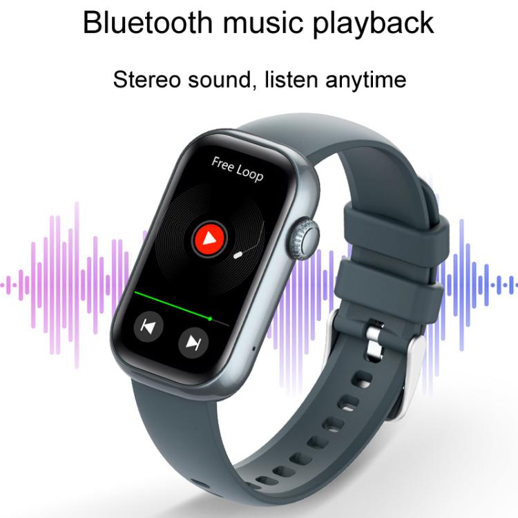 QS50 1.47inch TFT Screen Smart Wristband Support Bluetooth Calling / Oxygen Detection / Sleep Detection / Heart Rate Detection(Gray Green) - free shipping - PMC TechLife - Order now!