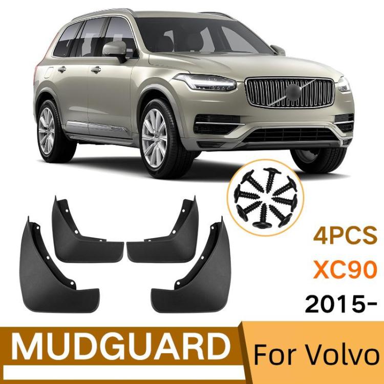 For 2015-2023 Volvo XC90 Car Tire Soft Rubber Mudguard(Black) - free shipping - PMc TechLife - Order now!