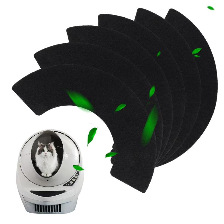 6pcs /Pack Carbon Filter For Litter-Robot 4 Replacement Parts - Litter & Housebreaking by PMc TechLife | Online Shopping South Africa | PMc TechLife | Buy Now Pay Later Mobicred